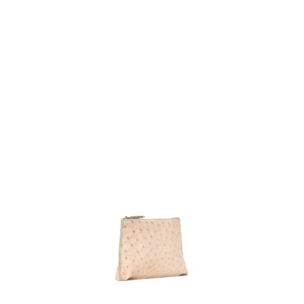 LIPSTICK POUCH BLUSH GENUINE OSTRICH - Image 2