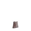 LIPSTICK POUCH TOASTED MARSHMALLOW EMBOSSED CROC - Image 2