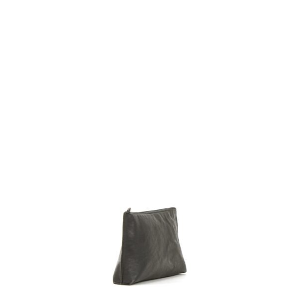 ESSENTIAL POUCH BASALT RUMPLED SHEEPSKIN - Image 2